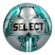 М'яч футзальний Select FUTSAL GINGA сріблястий, чорний, зелений Уні 4