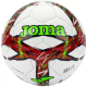 М'яч футбольний Joma DALI III білий, червоний, салатовий 